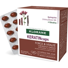 Klorane Keratincaps Síla a vitalita 90 kapsúl