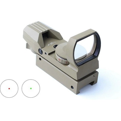 TCX průhledový 1x40mm coyote