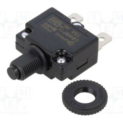 OPTIFUSE CBW57-ES-15A Pojistka: tepelná; 15A; Imax: 1kA; 125V,250V; 32VDC,50VDC