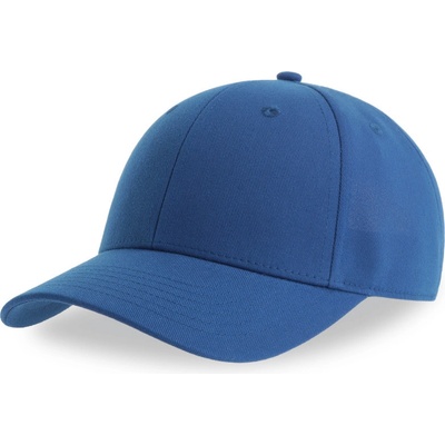 Atlantis Headwear Joshua 6 panelová baseballová COT33010905099 royal Modrá královská