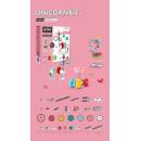 Ostatní stavebnice RoboTime miniatura domečku Cukrárna