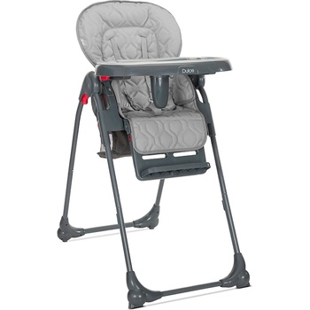 Lorelli СТОЛ ЗА ХРАНЕНЕ dulce grey leather (10100452506)