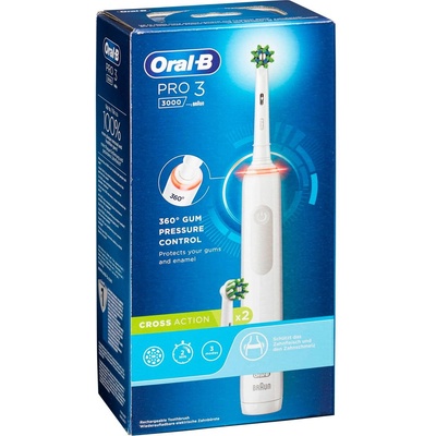 Oral-B PRO 3 3000 Cross Action white