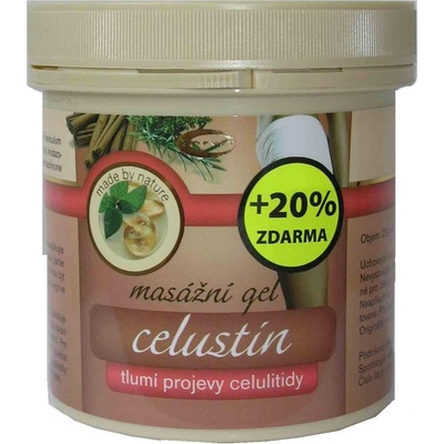 Green idea Celustin masážní gel 250 ml