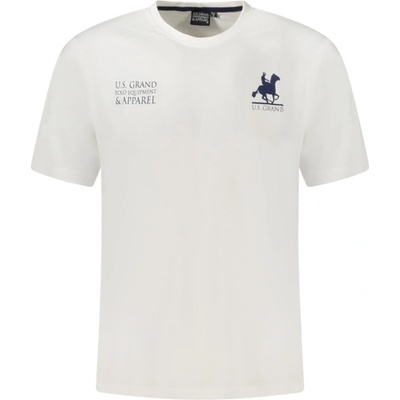 U. s. grand polo Тениска с къс ръкав за мъже us grand polo, Размер 3xl, Цвят Бял (au02651_bi6bianco)