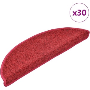 vidaXL Изтривалки за стълби, 30 бр. , 56x17x3 см, червени, полукръгли (B.V.) - mystock - 178,84 лв