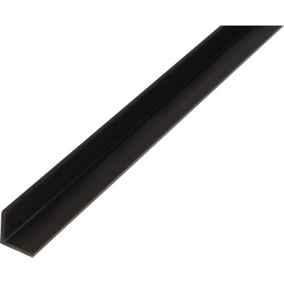 L profil PVC čierny 30x30x2 mm 2 m