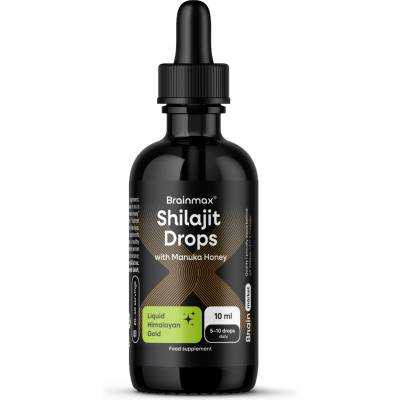 BrainMax Капки BrainMax Shilajit с мед от манука, 10 мл