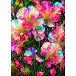 Enjoy - Puzzle Sweet Peas Stained Glass - 1 000 piese