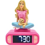 Lexibook Lexibook, Barbie, Night Alarm Clock, Sounds and Melodies, LCD Screen with Backlight, Illuminated, Snooze, Pink, RL800BB (RL800BB)