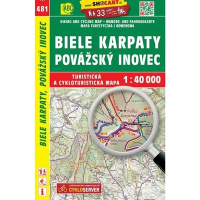 Mapa Biele Karpaty 1:40 000