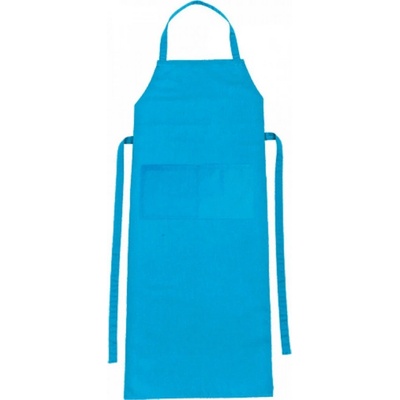 CG Workwear Velká pracovní zástěra Verona 110x75cm modrá tyrkysová CGW130