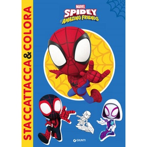 Spidey. Staccattacca & colora. Con adesivi (ISBN: 9788893290975)