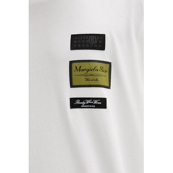 MM6 Maison Margiela Памучна блуза с дълги ръкави MM6 Maison Margiela (SH0NH0023.M20170.101)