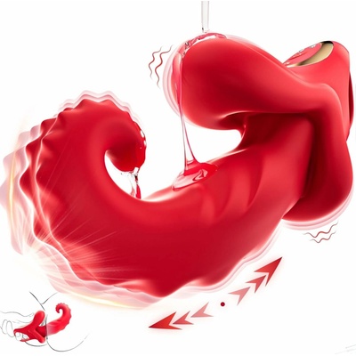 SuperLove G Spot Tongue Thrusting Dual with App