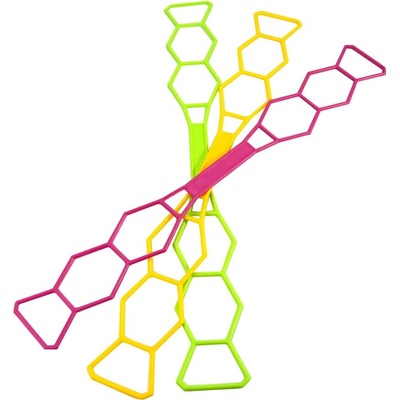 Ucho šňůra jídlonosiče 3x1,5L KOZÁČEK barevné