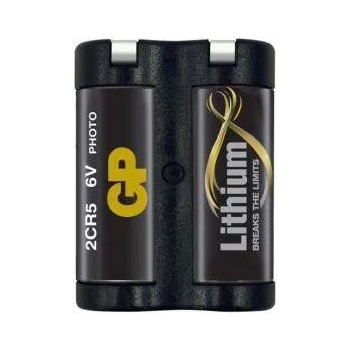 GP Batteries Батерия литиева фото 2CR5 6V GP 1400mAh, GP-BL-2CR5-U1