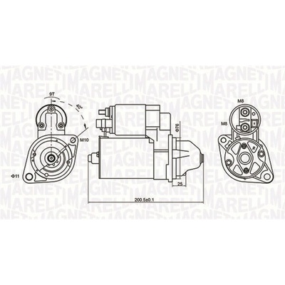 Štartér MAGNETI MARELLI MQS1412
