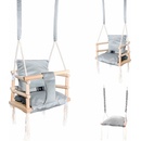 iMex Toys dětská houpačka interiérová 3v1 šedá