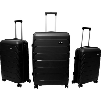 Aga Travel Sada kufrov MR4675 Čierna 93 l 63 l 33 l