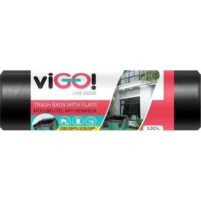 viGo Vrecia na odpadky 120 l 26 µm 10 ks