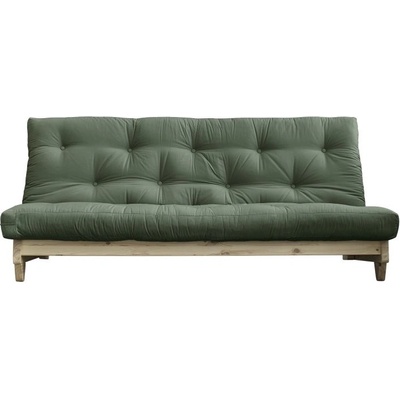 Karup Design FRESH SOFA natural pine z borovice 140*200 cm olive green