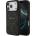 GUESS PU Leather 4G Colored Ring MagSafe Задна крышка за iPhone 17 Pro Black Guess | Cheren | МЪЖЕ | UNI
