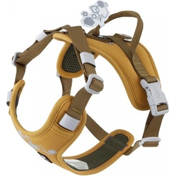 Hurtta The Weekend Warrior ECO - Нагръдник за кучета от Еко материали, цвят - пясък, гръдна обиколка 65 - 80 см - 934696