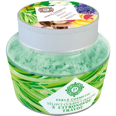 Green idea Body Scrub cukrový peeling s citrónovou trávou 200 g