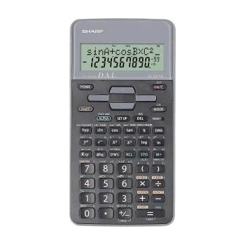 Sharp calculator scientific blister gray el531thbgy