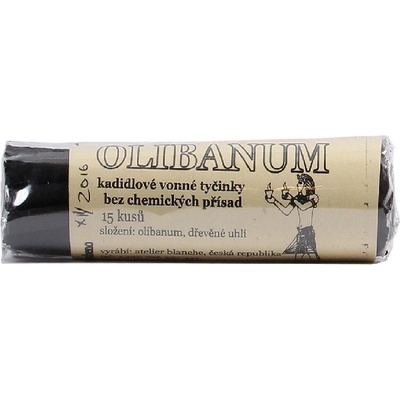 Atelier Blanche Vonné tyčinky olibanum 15 ks