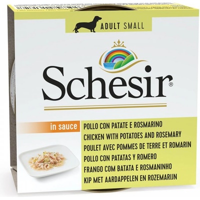 Schesir dog Adult kura zemiaky a rozmarín 85 g