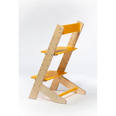 Lucas Wood Style rostoucí židle Easy Line žlutá