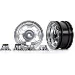Traxxas диск 2.2" полуматово хромиран с капачки (2) (за #8255A)