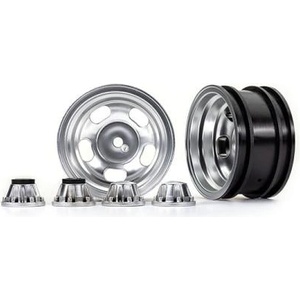 Traxxas диск 2.2" полуматово хромиран с капачки (2) (за #8255A)