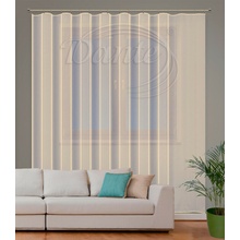 Dante Voál ECRU s olůvkem - 120 cm
