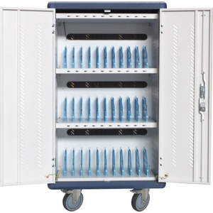 TECHLY I-CABINET-30DUTY Шкаф за зареждане за 30 таблета 30 USB порта 5V 30 AC контакта (I-CABINET-30DUTY)