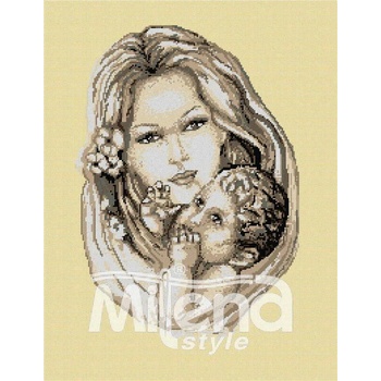 Milena Style Първа рожба - гоблен със схема конци Ariadna 1: 1