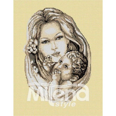 Milena Style Първа рожба - гоблен със схема конци Ariadna 1: 1