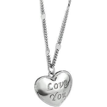 Silenti Jewelry Сребърно колие "Love You