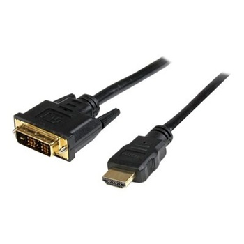StarTech StarTech. com 0.5m, HDMI - DVI-D 0, 5 м Черен (HDDVIMM50CM)