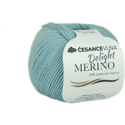 100% Merino příze - Delight tyrkys