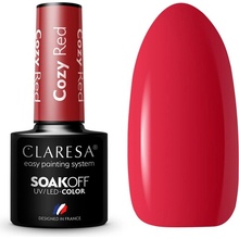 Claresa Gél lak Cozy Red 5 g