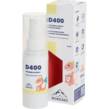 Nordaid D400 Спрей за уста, 400 IU, 30 ml, Nordaid (010270 NRD)