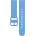 Trender Каишка Trender - TTR-SP20LBL Sport, 20 mm, синя (TR-SP20LBL)