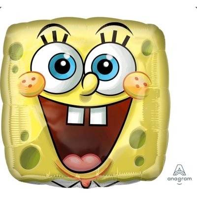 Anagram Čtverec SpongeBob Square Face 43 cm fóliový balónek