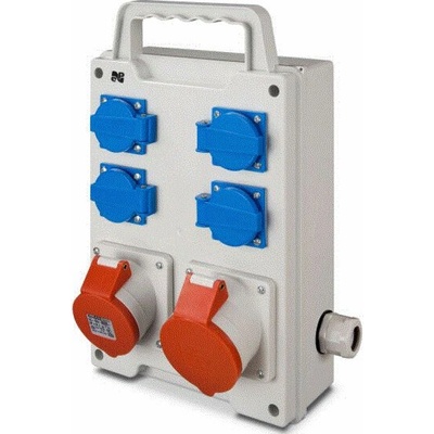 Elektro-Plast Přenosný rozvaděč 5P/32A 5P/16A 4x2P+Z RS (6214-00)