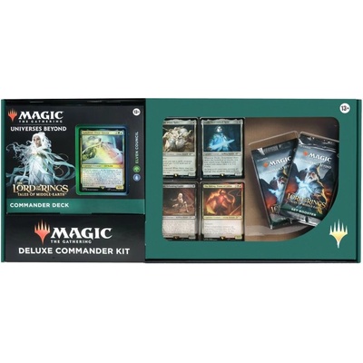 Magic the Gathering Magic the Gathering: The Lord of the Rings: Tales of Middle Earth Deluxe Commander Kit - Elven Council (BGMT0001632N)