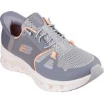 Skechers Маратонки Skechers Women's Glide Step Pro Slip On Runners - Gry Msh/Org Trm