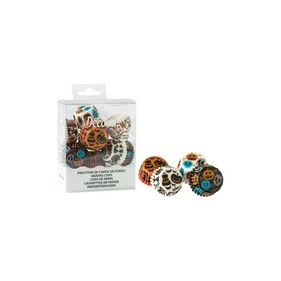 Decora Košíčky malé Halloween mix 200 ks 27 x 17 mm